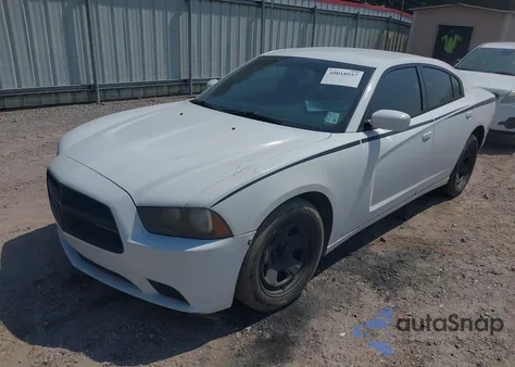 2014 Dodge Charger Police из США, поврежденный, VIN 2C3CDXAG3EH223761